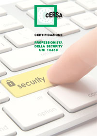 Scarica la brochure sulla certificazione del professionista della security aziendale
